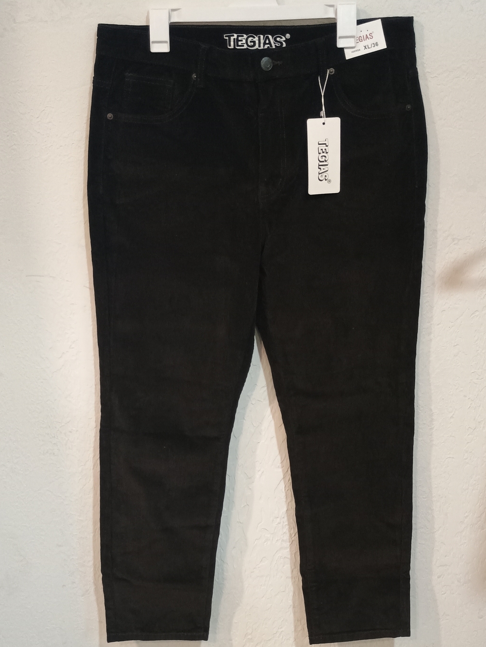 Men’s Brown Corduroy Slim Pants